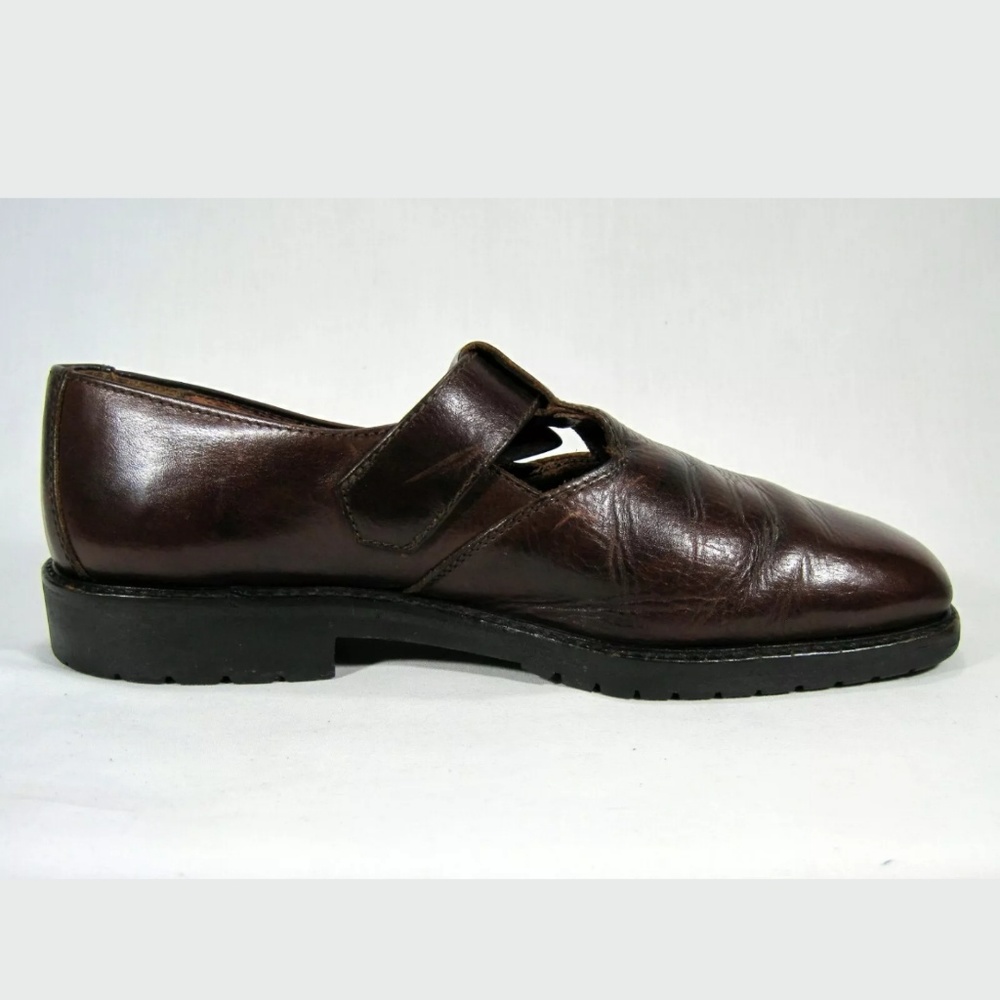 Modini Men's Vtg Brown Italian Dress Shoes Sz.9.5M - Picture 3 of 8